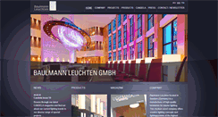 Desktop Screenshot of baulmann.de